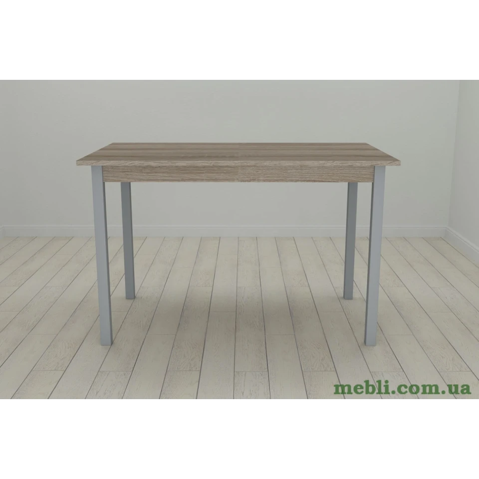 Кухонний стіл Ferrum-decor Маріо 75x120x60 Сірий ДСП Сонома Трюфель 16мм