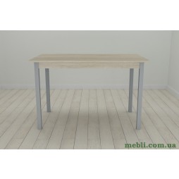 Кухонний стіл Ferrum-decor Маріо 75x120x80 Сірий ДСП Сонома 16мм