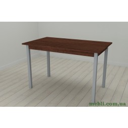 Стіл кухонний Ferrum-decor Маріо 75x120x60 Сірий ДСП Венге 16мм