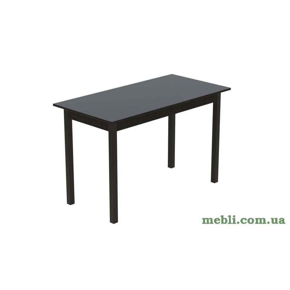 Стіл кухонний Ferrum-decor Маріо 75x120x60 Чорний ДСП Сосна Кембра 16мм
