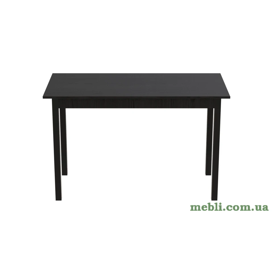 Стіл кухонний Ferrum-decor Маріо 75x120x60 Чорний ДСП Сосна Кембра 16мм