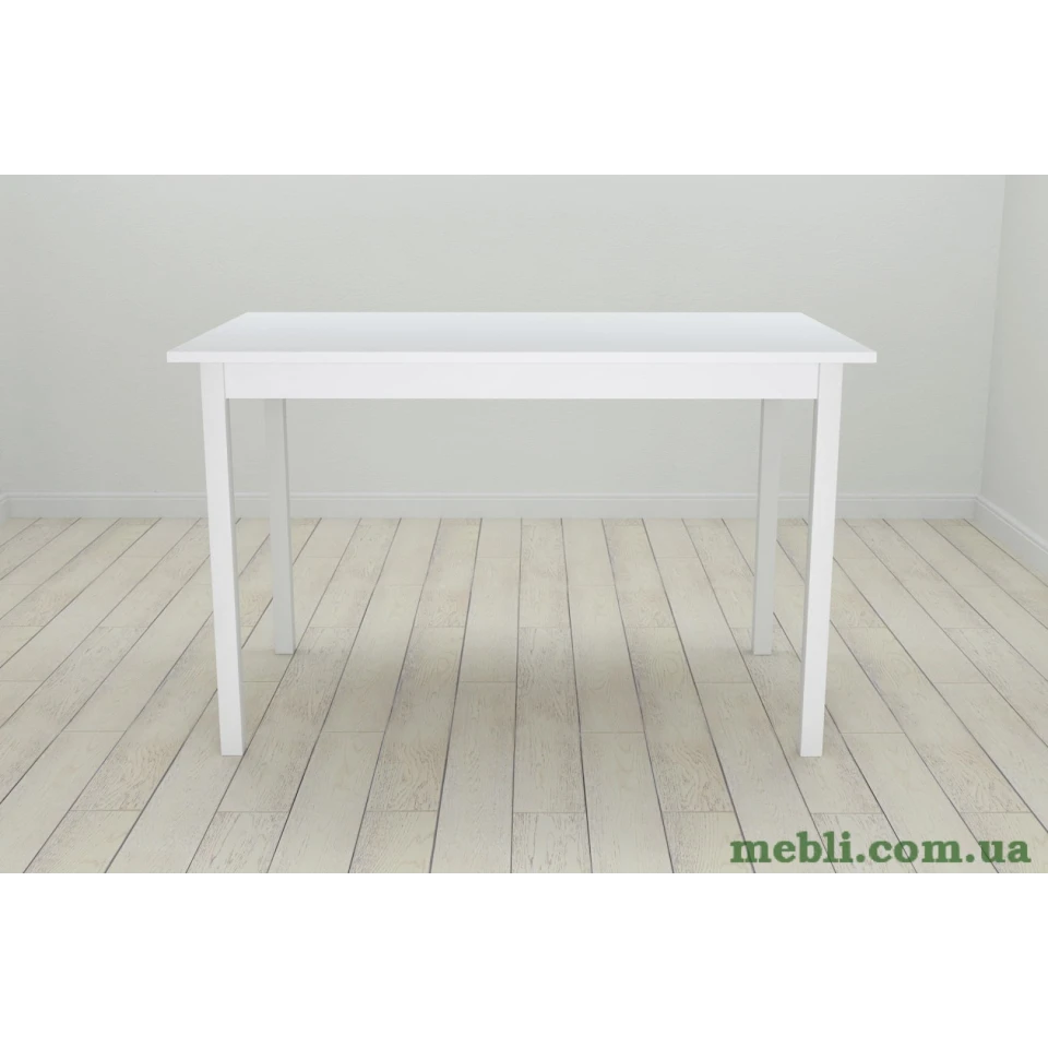 Стіл кухонний Ferrum-decor Маріо 75x120x70 Білий ДСП Білий 16мм