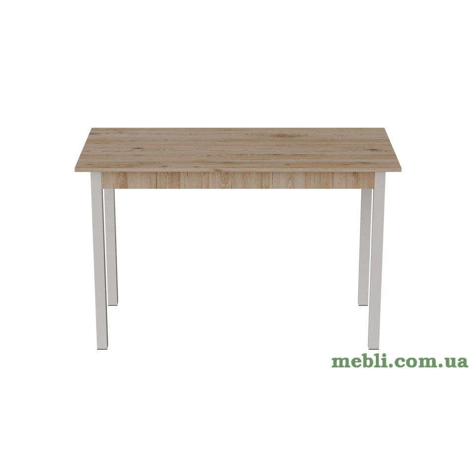 Стіл кухонний Ferrum-decor Маріо 75x120x70 Білий ДСП Сан-Марино 16мм