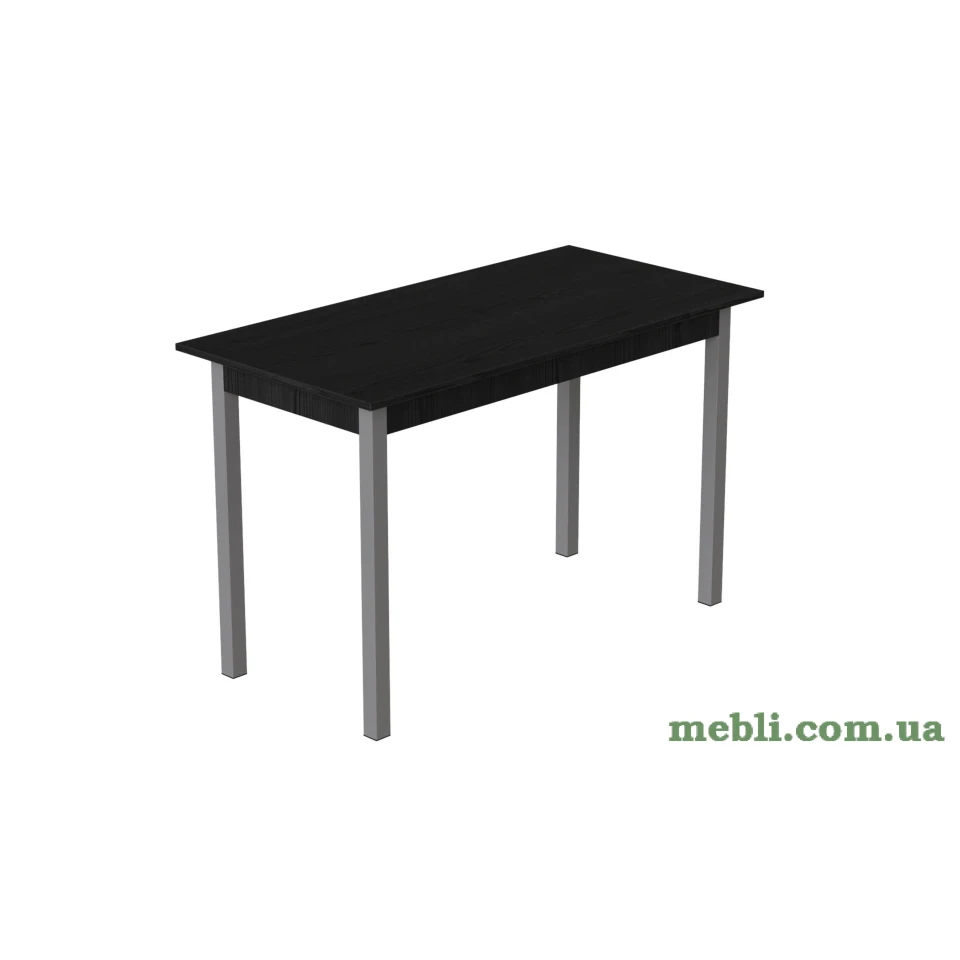 Стіл кухонний Ferrum-decor Маріо 75x120x80 Сірий ДСП Сосна Кембра 16мм