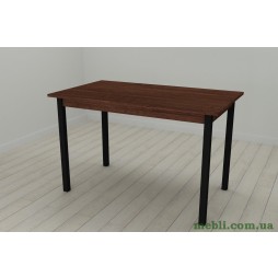 Стіл кухонний Ferrum-decor Маріо 75x120x80 Чорний ДСП Венге 16мм