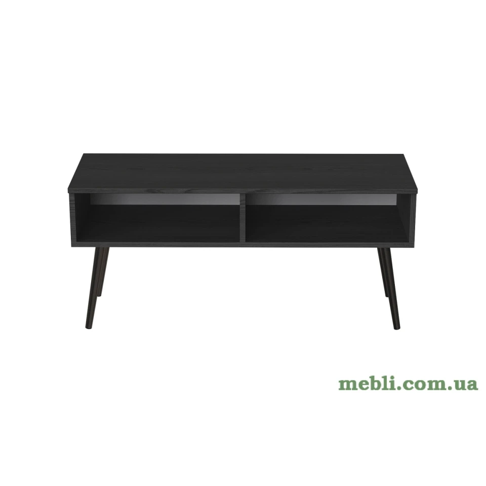 Тумба під ТВ Невада Ferrum-decor 45x100x38 Чорний метал ДСП Сосна Кембра