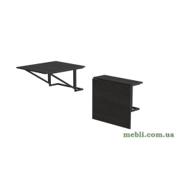 Стіл розкладний Олександр 3 750x600x700 Чорний метал ДСП Сосна Кембра 16мм