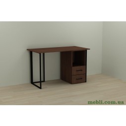 Комп'ютерний стіл Ferrum-decor Отто 75x140x60 чорний ДСП Венге 16мм