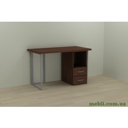 Комп'ютерний стіл Ferrum-decor Отто 75x140x70 сірий ДСП Венге 32мм