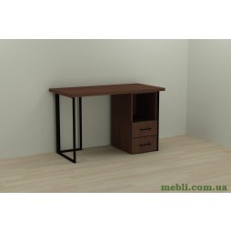 Комп'ютерний стіл Ferrum-decor Отто 76x140x70 чорний ДСП Венге 32мм