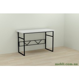 Комп'ютерний стіл Ferrum-decor Райан 75x100x70 чорний ДСП Білий 32мм