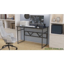 Комп'ютерний стіл Ferrum-decor Райан 75x120x60 чорний ДСП Венге 16мм