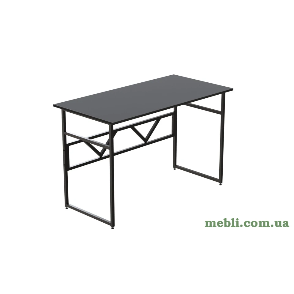 Комп'ютерний стіл Ferrum-decor Райан 75x120x70 чорний ДСП Венге 16мм