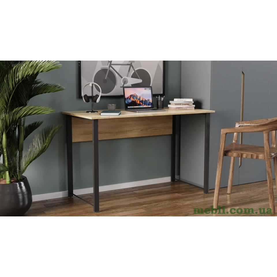 Комп'ютерний стіл Ferrum-decor Райан 75x120x70 чорний ДСП Венге 16мм