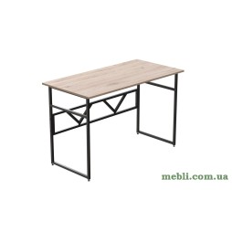 Комп'ютерний стіл Ferrum-decor Райан 75x120x70 чорний ДСП Дуб Артізан 32мм