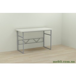 Комп'ютерний стіл Ferrum-decor Раян 75x100x60 сірий ДСП Білий 32мм