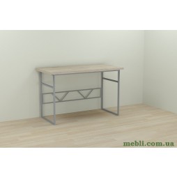 Комп'ютерний стіл Ferrum-decor Раян 75x100x60 сірий ДСП Дуб Сонома 32мм