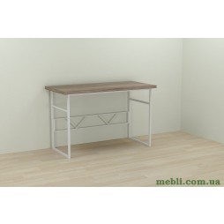 Комп'ютерний стіл Ferrum-decor Раян 75x100x70 білий ДСП Дуб Сонома Труфель 32мм