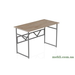 Комп'ютерний стіл Ferrum-decor Раян 75x100x70 сірий ДСП Дуб Артізан 32мм