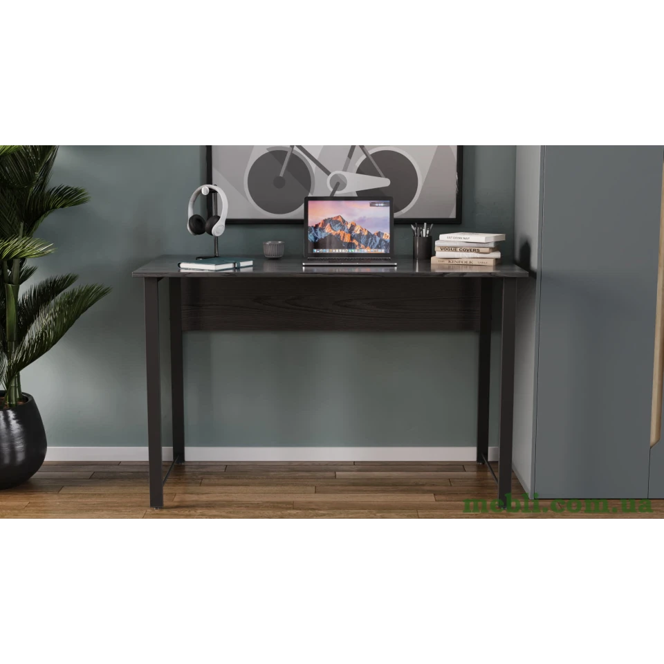 Комп'ютерний стіл Ferrum-decor Раян 75x120x70 білий ДСП Дуб Сонома 32мм