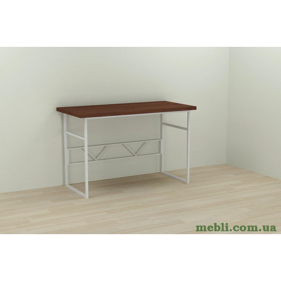 Комп'ютерний стіл Ferrum-decor Раян 75x140x60 білий ДСП Венге 32мм