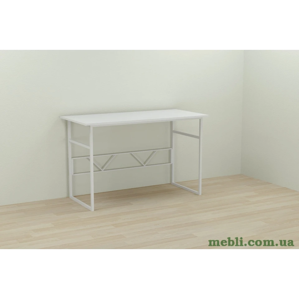 Комп'ютерний стіл Ferrum-decor Раян 75x140x70 білий ДСП Білий 16мм