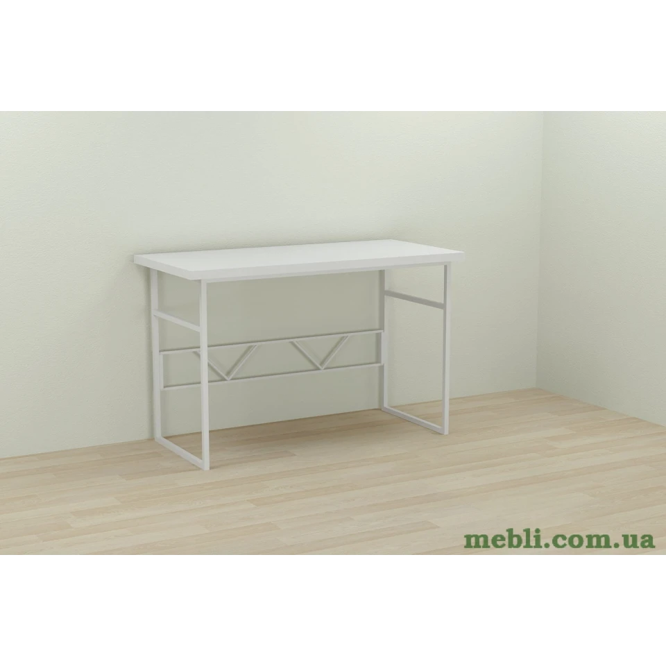 Комп'ютерний стіл Ferrum-decor Раян 75x140x70 білий ДСП Білий 32мм