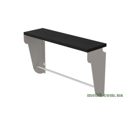 Полиця настінна Світ 300x700x150 метал Білий ДСП Сосна Кембра 16мм