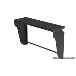 Полиця настінна Світ 300x700x150 метал Чорний ДСП Сосна Кембра 16мм