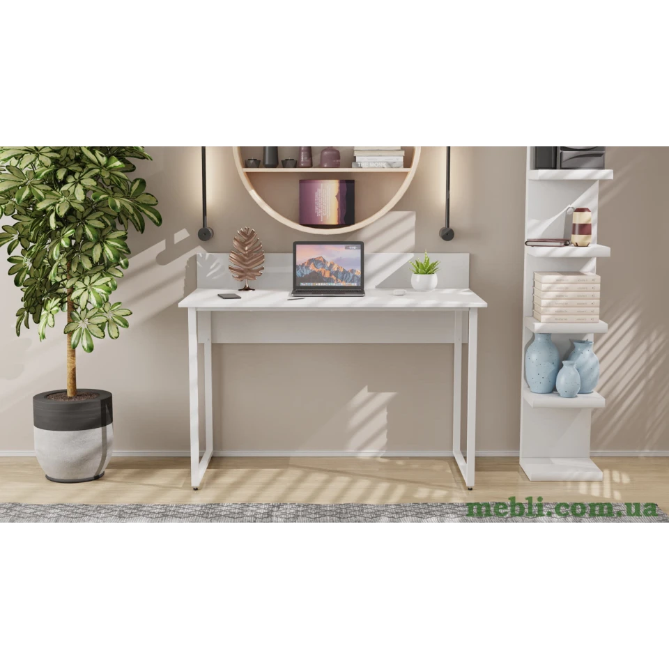 Комп'ютерний стіл Ferrum-decor Скай 75x100x70 білий ДСП Білий 32мм