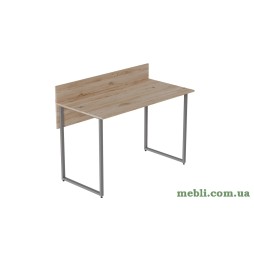 Комп'ютерний стіл Ferrum-decor Скай 75x100x70 сірий ДСП Дуб Артізан 32мм