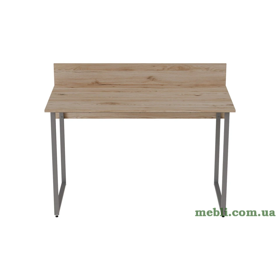 Комп'ютерний стіл Ferrum-decor Скай 75x100x70 сірий ДСП Дуб Артізан 32мм