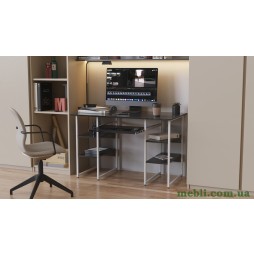 Комп'ютерний стіл Ferrum-decor Скай 75x120x70 білий ДСП Білий 16мм