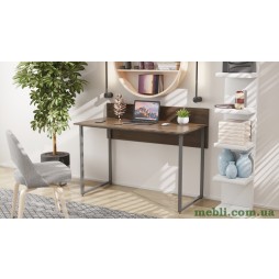 Комп'ютерний стіл Ferrum-decor Скай 75x140x70 сірий ДСП Дуб Сонома Труфель 16мм