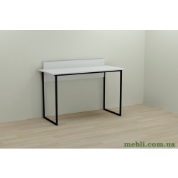 Комп'ютерний стіл Ferrum-decor Скай 75x140x70 чорний ДСП Білий 16мм