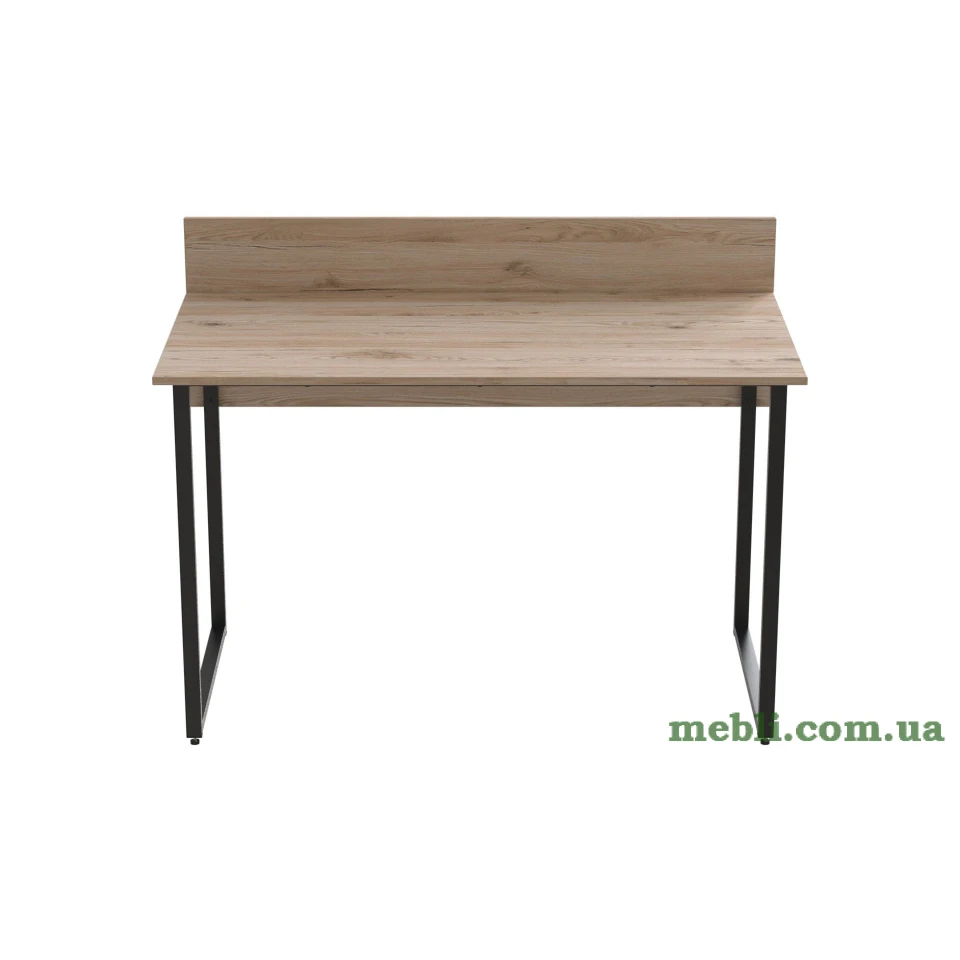 Комп'ютерний стіл Ferrum-decor Скай 76x100x70 чорний ДСП Дуб Артизан 32мм