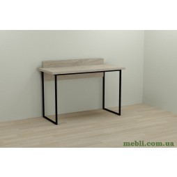 Комп'ютерний стіл Ferrum-decor Скай 76x100x70 чорний ДСП Дуб Сонома 32мм