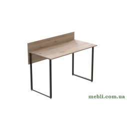 Комп'ютерний стіл Ferrum-decor Скай 76x120x60 чорний ДСП Дуб Артизан 32мм