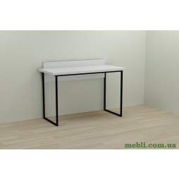 Комп'ютерний стіл Ferrum-decor Скай 76x140x60 чорний ДСП Білий 32мм
