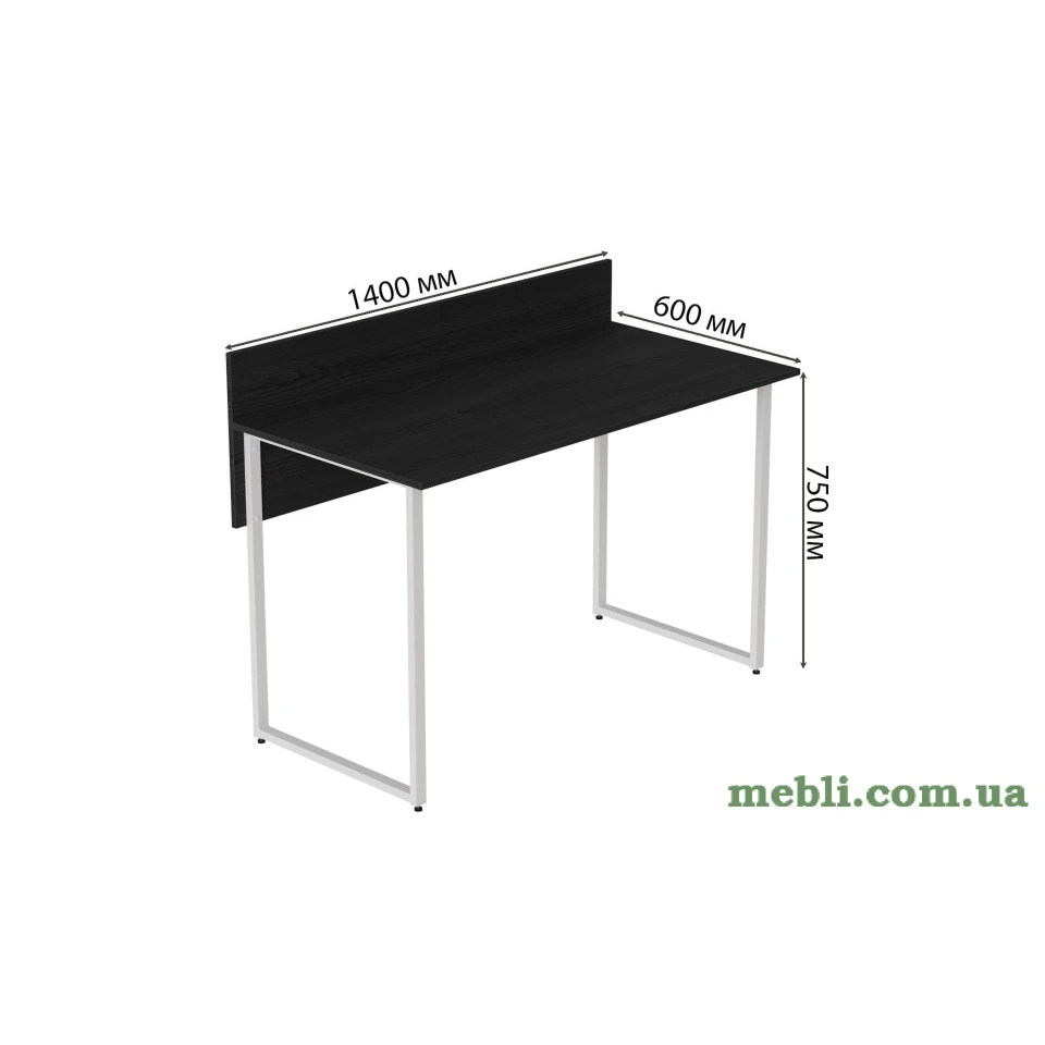 Комп'ютерний стіл Скай 75x120x70 білий ДСП Сосна Кембра 32мм