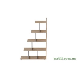 Етажерка Ferrum-decor Стелла 1600x1020x300 Сірий метал ДСП Дуб Сан-Марино