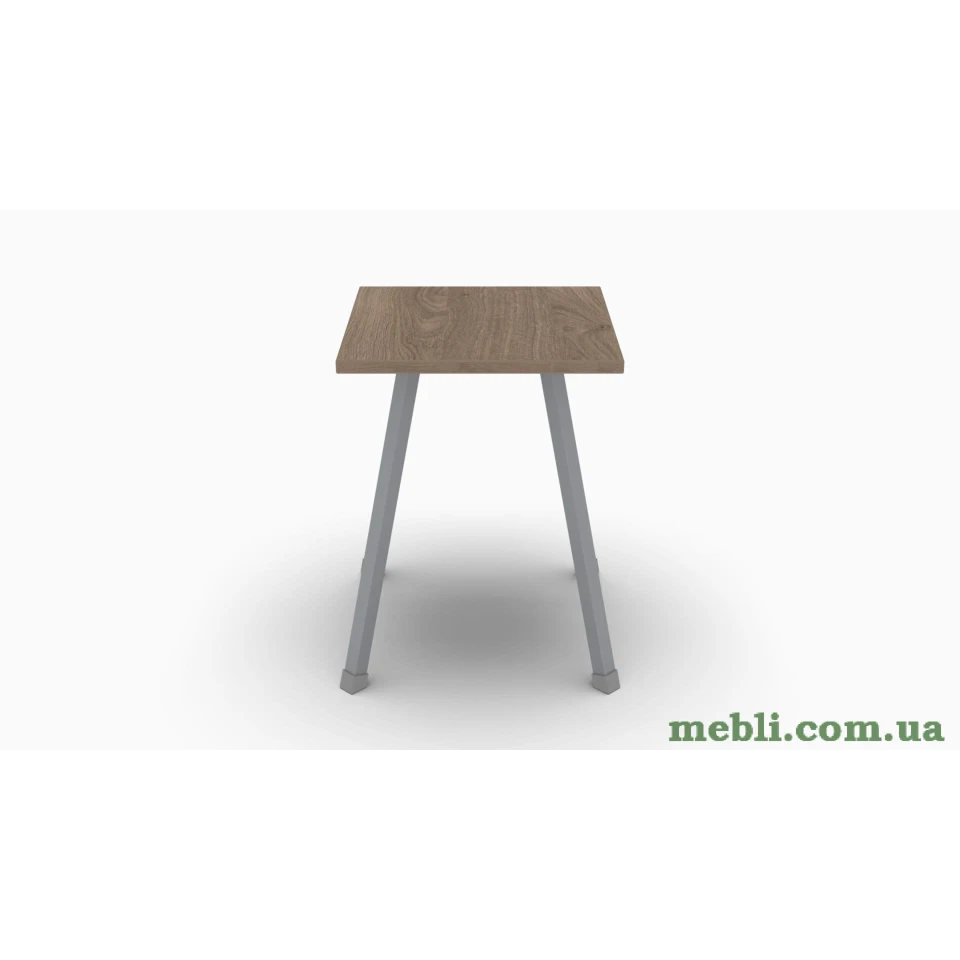 Табурет Ferrum-decor 430x320x320 Сірий метал ДСП Дуб Сонома Трюфель