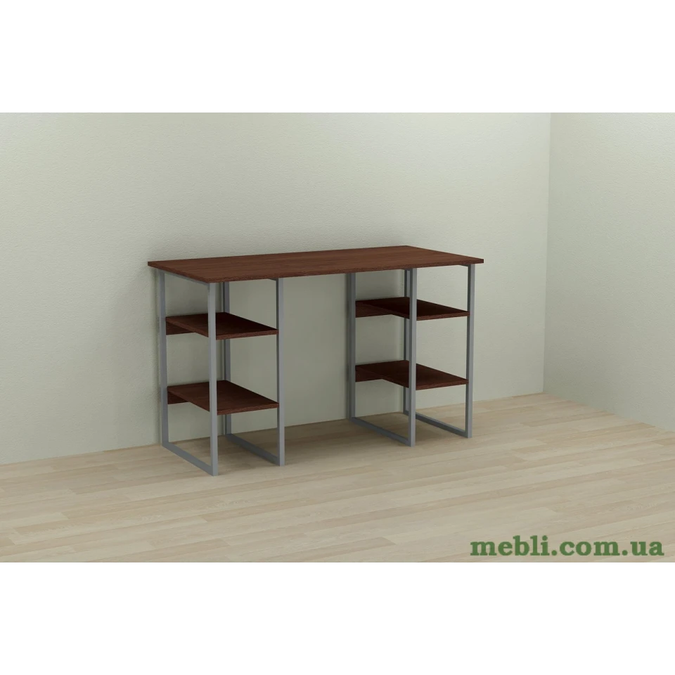 Комп'ютерний стіл Ferrum-decor Тім 75x120x60 сірий ДСП Венге 16мм