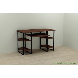 Комп'ютерний стіл Ferrum-decor Тім 75x120x60 чорний ДСП Венге 16мм