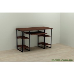 Комп'ютерний стіл Ferrum-decor Тім 75x120x60 чорний ДСП Венге 32мм