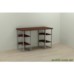 Комп'ютерний стіл Ferrum-decor Тім 75x140x60 сірий ДСП Венге 32мм