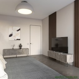 Гарнитур у спальню 2 тумби під телевізор LION Wood Дуб Сонома