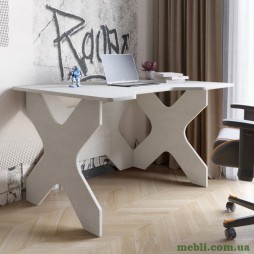 Комп'ютерний стіл LION Донат 120х90х74,5 Бетон sТyle