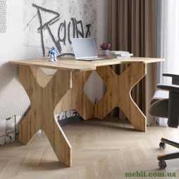 Комп'ютерний стіл LION Донат 120х90х74,5 Дуб аппалачі