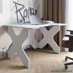 Комп'ютерний стіл LION Донат 120х90х74,5 Німфея Альба